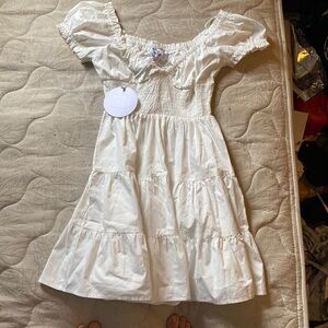 Pricess Polly white mini dress